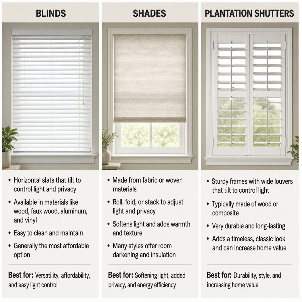 What to prioritize in Window Coverings Houston homes actually need